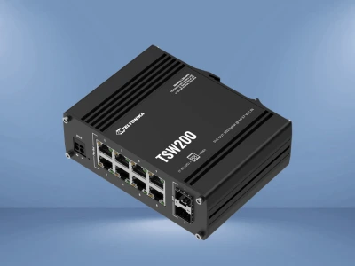 Netwerkswitch voor gebouwbeheersystemen