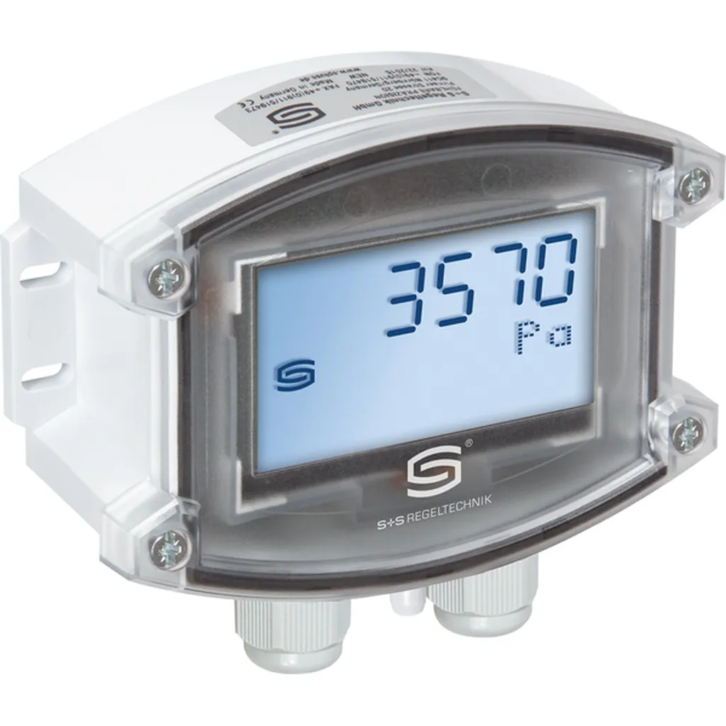 [44055360] Premasgard 724-Modbus (Kabelwartel, 2x -500…+500 Pa, Met display, Geen)
